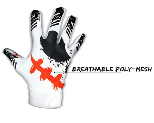 custom football gloves Back3
